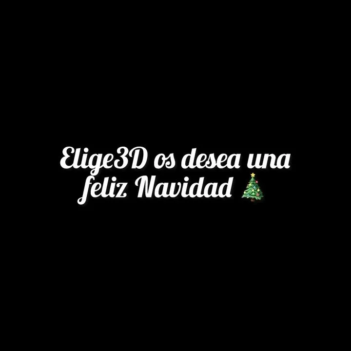 Todo el equipo de Elige3d os desea unas felices fiestas 😊 Aquí os dejamos algunos de los trabajos que hemos…