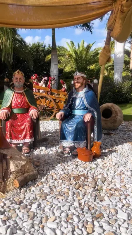 Se acerca navidad… y hemos preparado este Belén a gran escala.