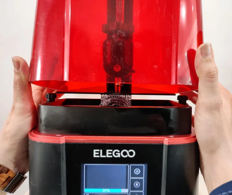 El pasado jueves conseguimos un hito bastante importante, imprimimos en material biocompatible de una manera…