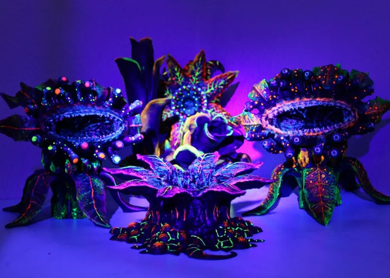 Nos encantan los proyectos que pintamos con pinturas fluorescentes 🤩 ¿Qué opináis vosotros, tenemos que hace…