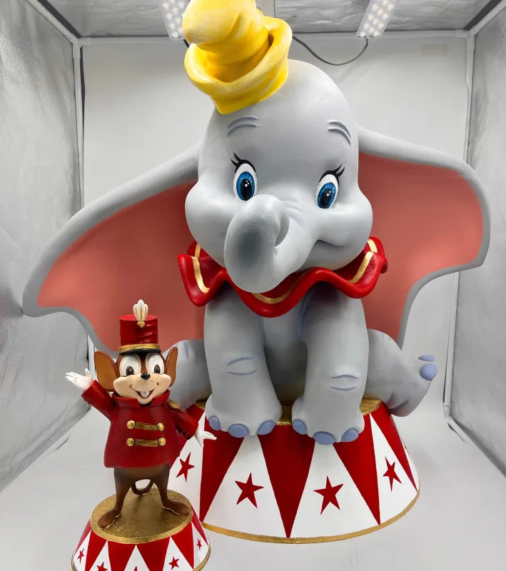 ✨ ¿Qué os parece nuestro Dumbo y Timothy en 3D?