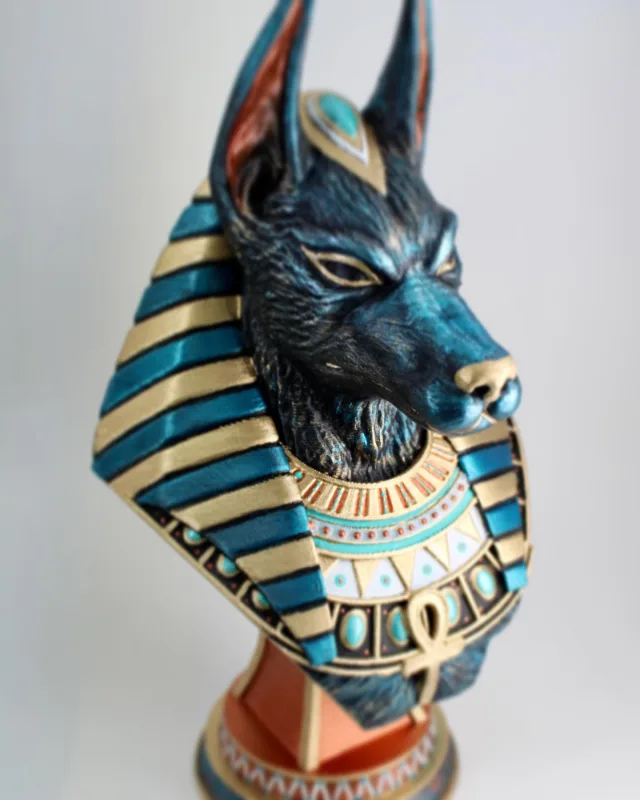 Y como hoy nuestro día va de egipcios, os presentamos esta versión de Anubis que hemos preparado🤩 Y ahora…