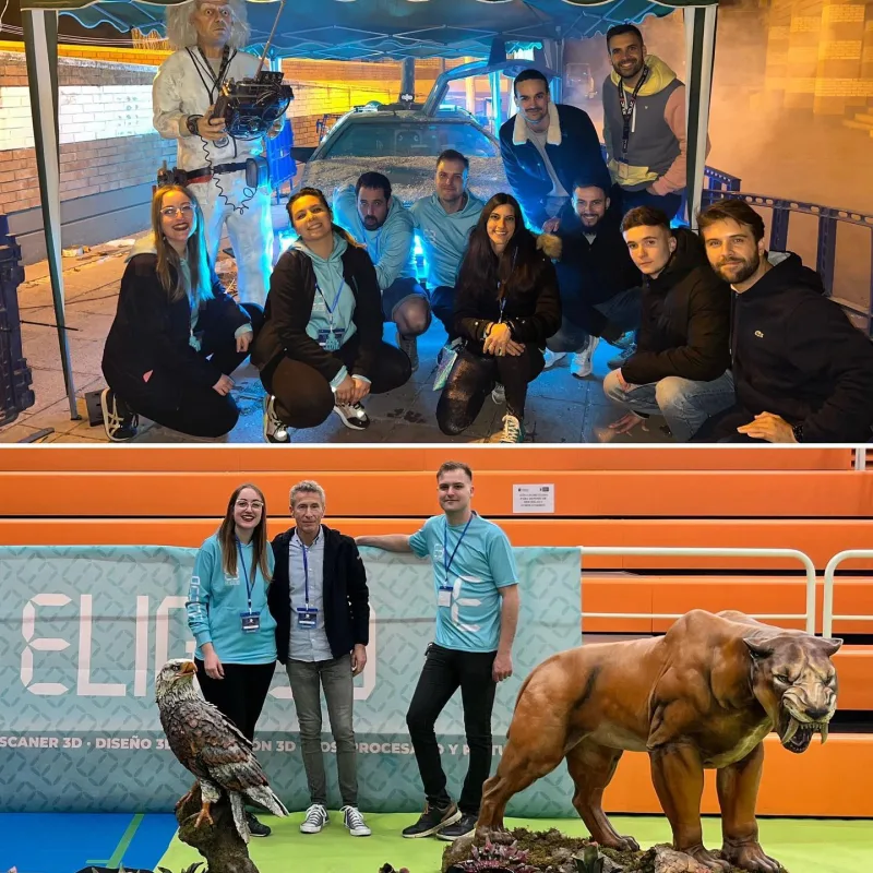 Y ya que hoy estamos de agradecimientos, aquí unas fotos con los patrocinadores y colaboradores del proyecta…