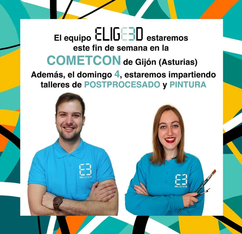 Amigos del norte, este fin de semana vamos a estar en Gijón en la @cometconasturias 🤩🤩 Además el domingo pod…