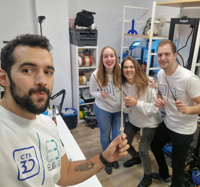 Sin duda una experiencia única ha sido trabajar junto a estos profesionales de @control_3d a los que ya cons…