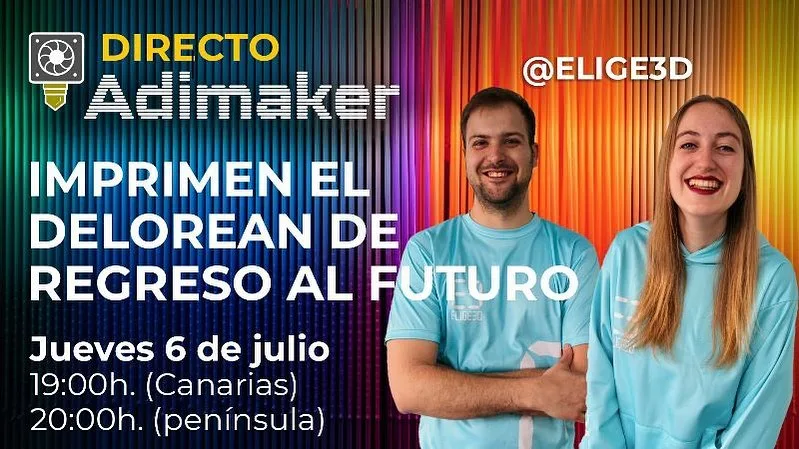 El jueves de la semana que viene, no os podéis perder la entrevista que nos harán desde Canarias @adimaker_f…