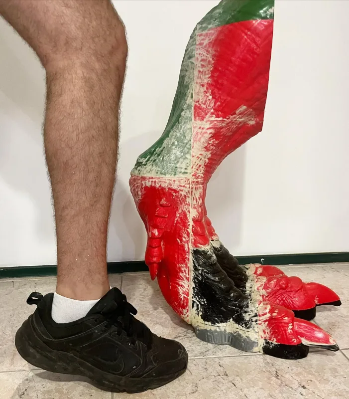 Pues parece que nuestro T-Rex usa más de un 44 de pie🤪 ¿Os acordáis que os dijimos que en unos meses podríai…