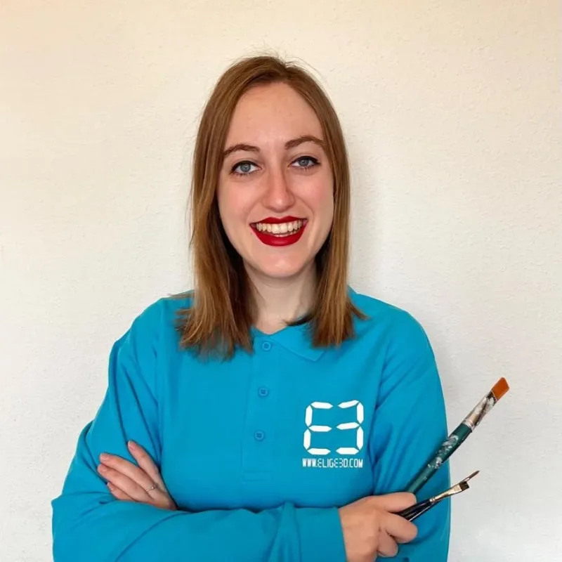 @nuria_albesa es la artista de la empresa, sin ella no podríamos tener esa excelencia en los productos y lo…