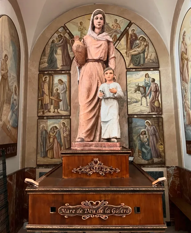 Un año más nuestros amigos de La Galera han confiado en nuestro equipo para hacer la peana de la Virgen que…
