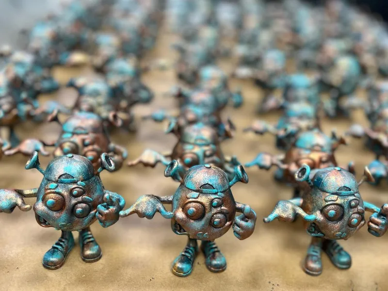 Volvemos a la carga con un nuevo ejercito de Bubbles😍 200 unidades que pronto llegarán a sus nuevas casas🤩 3d