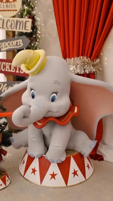 Navidad y la mágia del Dumbo que hicimos para @eraseunavez.fotoemocional .