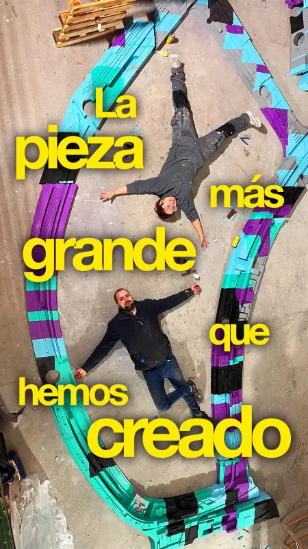 🚨Solo queda 1 mes para revelar la pieza MÁS GRANDE que hemos creado.📢 Y esto es solo una milésima parte del…