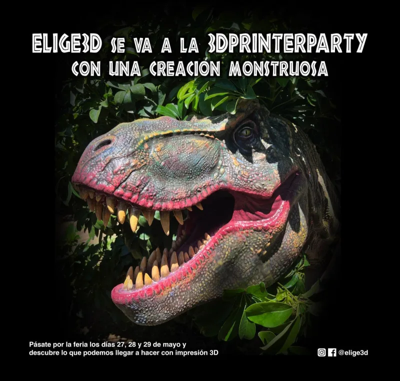 Hoy hemos podido disfutar de un día muy intenso en la @3dprinterparty 🤩 nos lo hemos pasado en grande y maña…