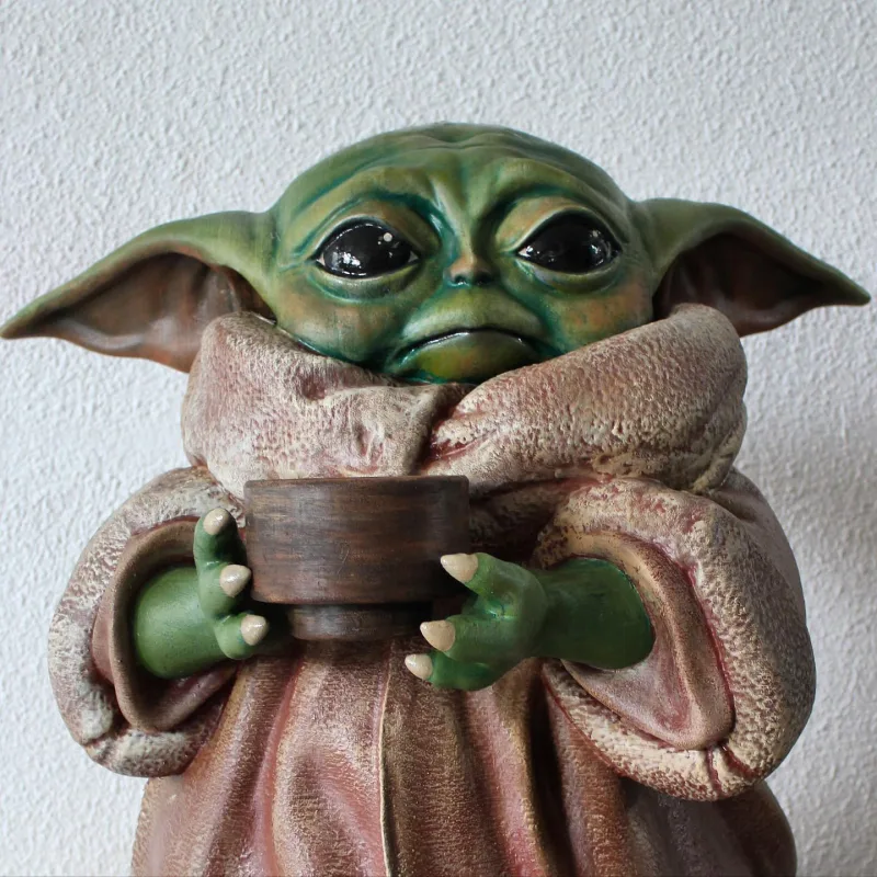 Mirad que encargo más chulo nos han pedido esta semana🤩 un Baby Yoda de 50cm de alto🙌🏻 Simplemente nos encan…