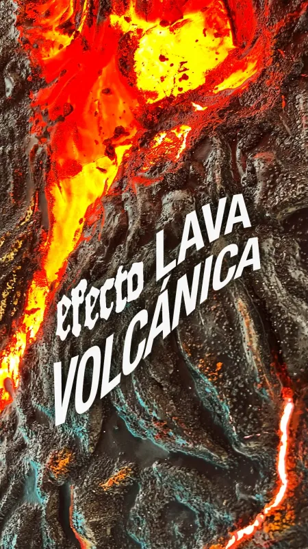 Efecto lava volcánica para Alhambra. 🌋🍺🌋 ¿Creéis que lo hemos conseguido?😄💪
